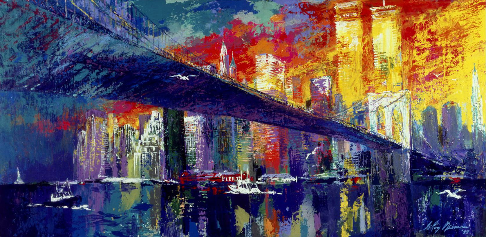 Bridge LeRoy Neiman – Small Brooklyn –