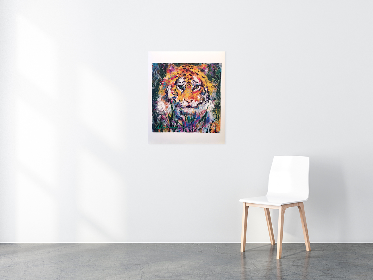 Portrait of a Tiger – LeRoy Neiman