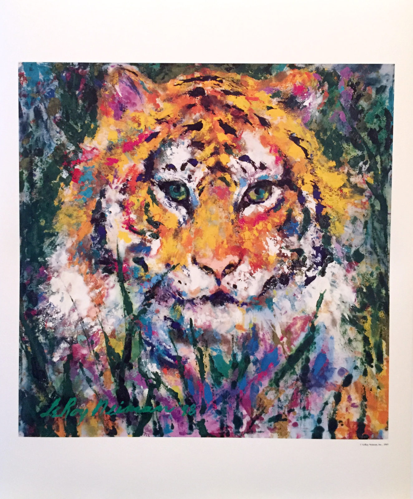 Portrait of a Tiger – LeRoy Neiman