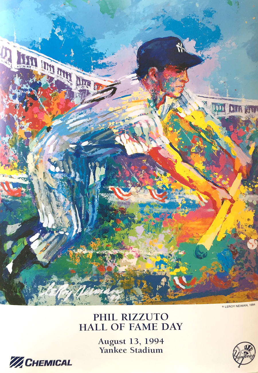 Phil Rizzuto Hall of Fame Day – LeRoy Neiman